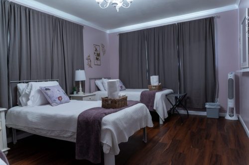 The butterfly room